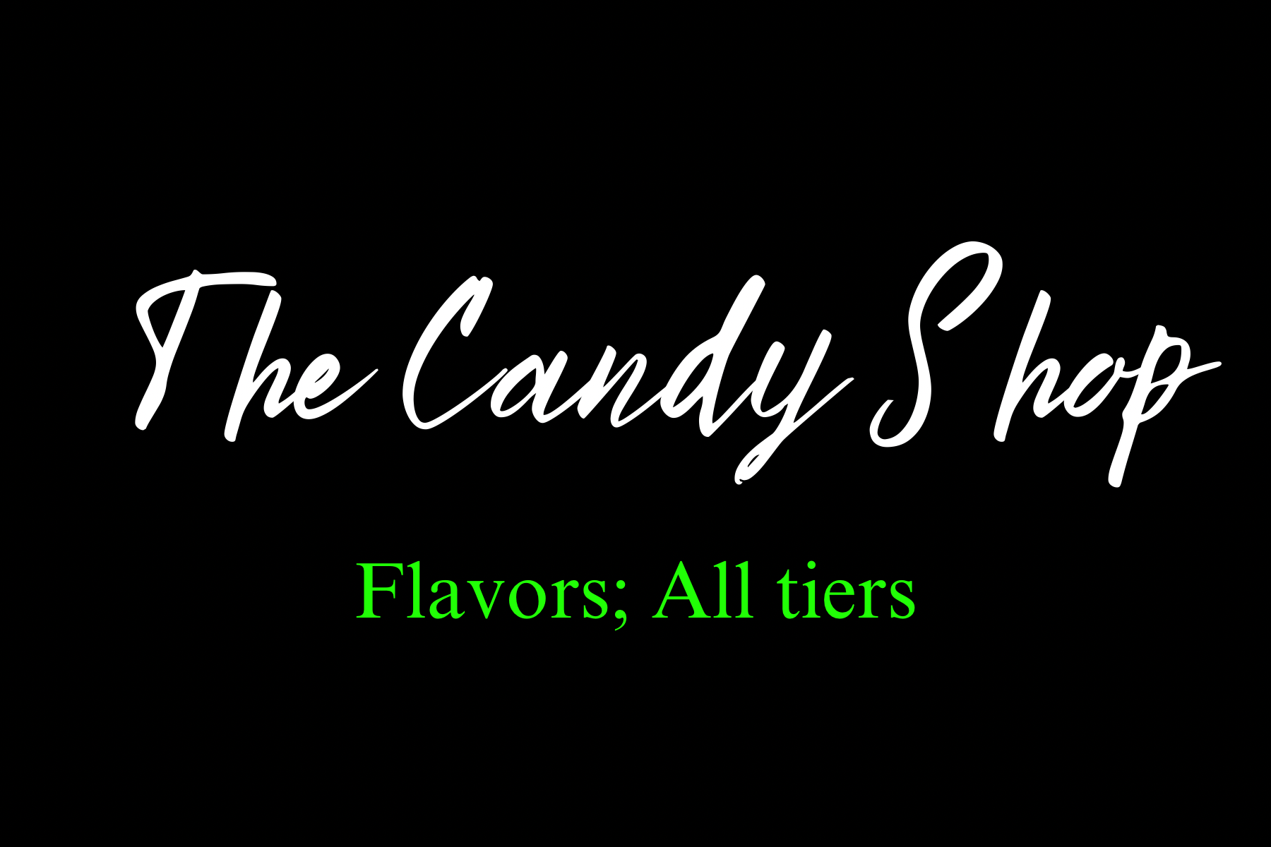 The Candy Shop